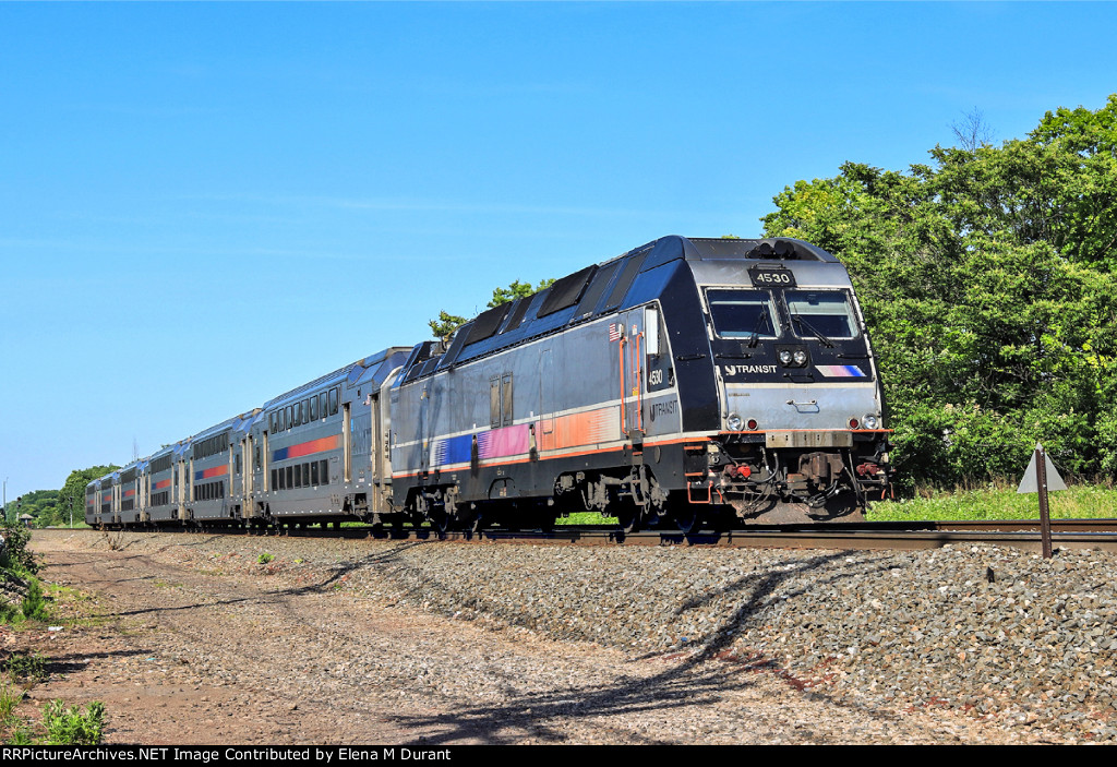 NJT 4530 on train 5526